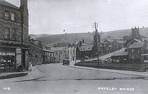 Station Square and School Hill; the Cinema is the light-coloured building centre left